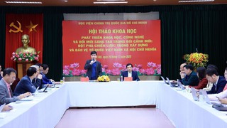 Hội thảo khoa học "Phát triển khoa học, công nghệ và đổi mới sáng tạo trong bối cảnh mới"