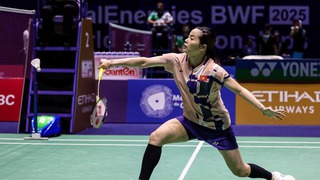 Nguyễn Thùy Linh thắng dễ trận mở màn giải cầu lông Korea Masters 2025