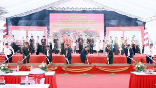 Lai Châu khởi công xây các trường Phổ thông nội trú liên cấp Tiểu học và THCS Hua Bum và Dào San