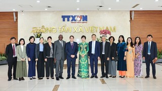 Tổng giám đốc TTXVN hội đàm với Chủ tịch Hãng thông tấn Prensa Latina, Cuba