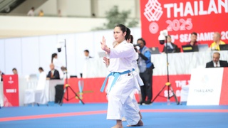 Tấm HCV thứ 5 cho Việt Nam ở SEA Games 2025 thuộc về karate