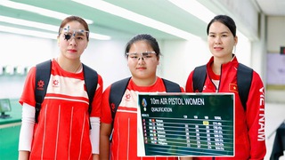 Bắn súng Việt Nam giành HCV SEA Games 2025, phá kỷ lục của Đại hội