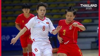 Futsal nữ Việt Nam thẳng tiến vào bán kết SEA Games 2025 sau trận thắng Myanmar đầy cảm xúc