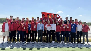 Rowing Việt Nam giành HCV đầu tiên tại SEA Games 33