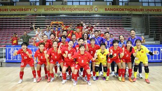 Bản lĩnh giúp đội tuyển futsal nữ Việt Nam lọt vào chung kết SEA Games 33