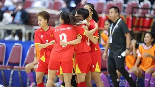 Đội tuyển futsal nữ Việt Nam giành HCV lịch sử tại SEA Games