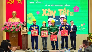 30.000 phần quà Tết cho công nhân trong chương trình ‘Xây Tết 2026’