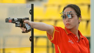 Xạ thủ Trịnh Thu Vinh: Sẵn sàng 'bắn trúng' hồng tâm Vàng ở SEA Games 33