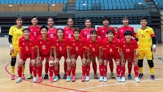 Đội futsal nữ Việt Nam sẵn sàng cho SEA Games 2025