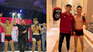 Tung đòn như mưa, học trò của Nguyễn Trần Duy Nhất hạ gục võ sĩ Hàn Quốc 