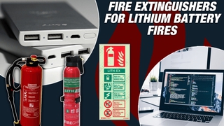 Nhật Bản phát triển “bình chữa cháy di động” cho pin lithium-ion