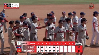 Bóng chày Việt Nam thua Lào đậm khó tin ở SEA Games 2025, khó có hy vọng giành huy chương