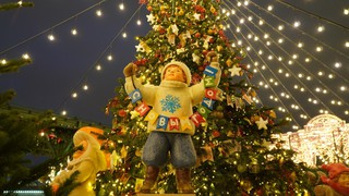 Moskva trang hoàng đón năm mới với sắc màu văn hóa truyền thống