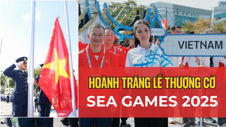 Hoành tráng lễ thượng cờ SEA Games 2025