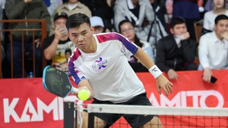 Lý Hoàng Nam và Trịnh Linh Giang so tài cùng ngôi sao pickleball thế giới