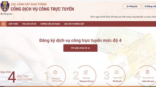 Bộ Công an vận hành trang thông tin mới cung cấp dịch vụ công về cấp, đổi giấy phép lái xe