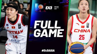Link xem trực tiếp bóng rổ nữ Việt Nam vs Trung Quốc 13h30 30/3, tứ kết FIBA 3x3 Asian Cup 2025