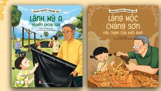 Lưu giữ nét đẹp truyền thống qua bộ sách tranh “Vang danh nghề cổ”
