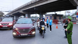 Hà Nội: Phân luồng giao thông phục vụ các đoàn khách quốc tế sang thăm và làm việc tại Việt Nam