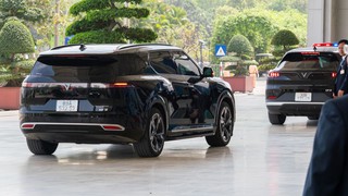 Cận cảnh dàn xe điện đưa đón khách VIP tại Hội nghị Thượng đỉnh P4G