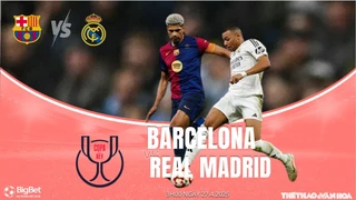 Nhận định, soi tỷ lệ Barcelona vs Real Madrid 3h hôm nay ngày 27/4, chung kết Cúp nhà vua Tây Ban Nha 