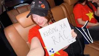 Hoà Minzy cùng các nghệ sĩ Việt kêu gọi không xả rác khi xem diễu binh, diễu hành 30/4