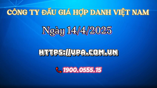 THÔNG BÁO TỔ CHỨC ĐẤU GIÁ BIỂN SỐ XE MÔ TÔ - XE GẮN MÁY NGÀY 14/04/2025