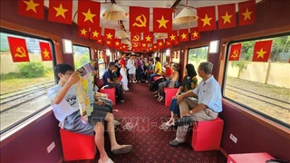 Bình Định đưa vào vận hành chuyến tàu du lịch "hành trình về với đất võ"
