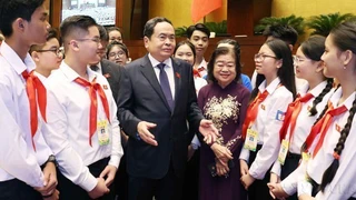 Khai mạc triển lãm “Thiếu nhi Việt Nam vững bước tiến vào kỷ nguyên mới”