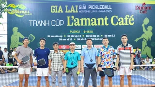 Lý Hoàng Nam – Trịnh Linh Giang đánh bại cặp sao châu Á, vô địch Gia Lai Pickleball 2025