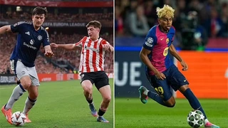 Maguire phô diễn kỹ thuật và tạt bóng siêu đỉnh, fan sửng sốt ví với Ronaldinho, Yamal