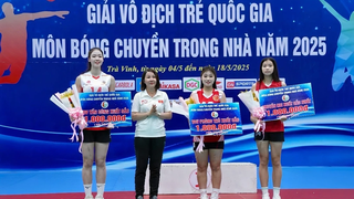 Câu trả lời cho vấn đề tiền thưởng của giải bóng chuyền trẻ quốc gia Việt Nam