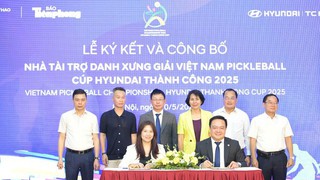 Khởi động Giải Pickleball Việt Nam - Cúp Hyundai Thành Công 2025