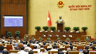 Thông qua nghị quyết về việc rút ngắn nhiệm kỳ Quốc hội khóa XV