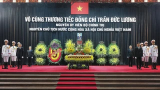 Lễ Quốc tang nguyên Chủ tịch nước Trần Đức Lương