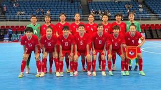 Xem trực tiếp VCK Futsal Nữ Châu Á 2025 ở đâu? VTV có trực tiếp ĐT Việt Nam?