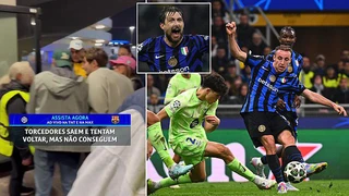Hài hước hình ảnh CĐV Inter bị từ chối vào sân sau khi ra về sớm, bỏ lỡ khoảnh khắc đội nhà vào chung kết C1