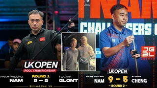 UK Open Pool Championship 2025: Phạm Phương Nam toàn thắng 2 trận, Hoàng Sao ra quân chiều nay