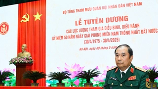 Bộ Tổng Tham mưu tuyên dương lực lượng tham gia diễu binh, diễu hành