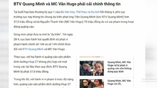 Bài 1: Nghệ sĩ quảng cáo sai sự thật: Do nhận thức pháp luật?