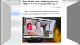 Bài 2: Nghệ sĩ vi phạm quảng cáo: Có nên cấm sóng?