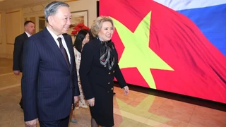 Tổng Bí thư Tô Lâm hội kiến Chủ tịch Hội đồng Liên bang, Quốc hội Nga
