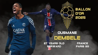 Quả bóng vàng 2025: Không trao cho Ousmane Dembele, thì cho ai nữa