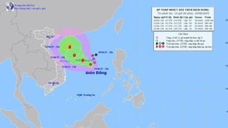 Các tỉnh, thành phố từ Quảng Ninh đến Khánh Hoà chủ động ứng phó với áp thấp nhiệt đới