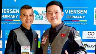 Hai tay cơ hay nhất Việt Nam vào vòng loại trực tiếp World Cup billiards Ankara 2025