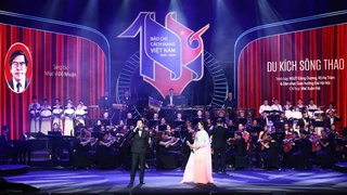 NSƯT Đăng Dương, Võ Hạ Trâm hòa giọng trong chương trình kỷ niệm 100 năm Báo chí Cách mạng của Đài Hà Nội