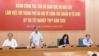 Kỳ thi tốt nghiệp THPT năm 2025: Hà Nội chuẩn bị kỹ lưỡng ở tất cả các khâu