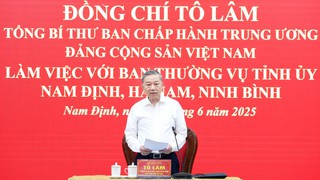 Tổng Bí thư Tô Lâm: Kiến tạo một không gian phát triển hiện đại và năng động với Ninh Bình giữ vai trò trung tâm