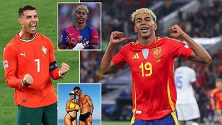 Lamine Yamal và Cristiano Ronaldo: Cuộc đối đầu 'có một không hai' tại chung kết Nations League