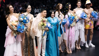 Kim Duyên, Hương Giang “Vivavivu” cùng NTK Adrian Anh Tuấn 